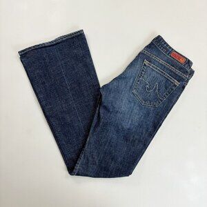 AG ADRIANO GOLDSCHMIED The Club Jeans 27R 32.5" Inseam Flare Medium Wash